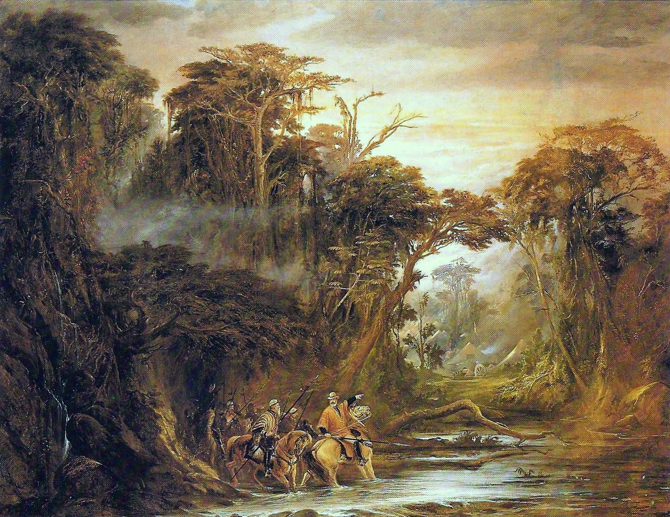 Passagem do Chaco, pintura de Pedro Américo de 1871